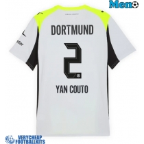 Borussia Dortmund Yan Couto #2 Replica Away Shirt 2025-26 Short Sleeve